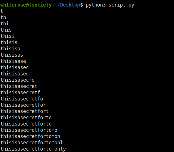 Webgoat - SQL Injection (Advanced) python3 script.py