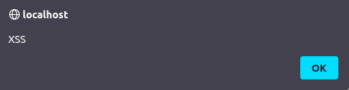 Webgoat - Vulnerable Components XSS pop up alert