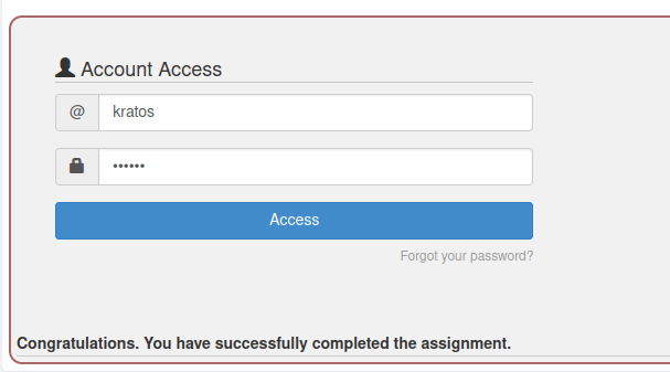 Webgoat - Password reset challenge completed
