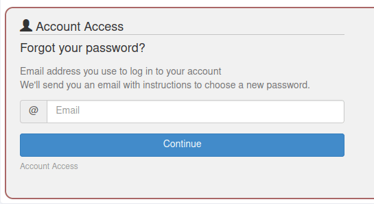 Webgoat - Password reset Forget password