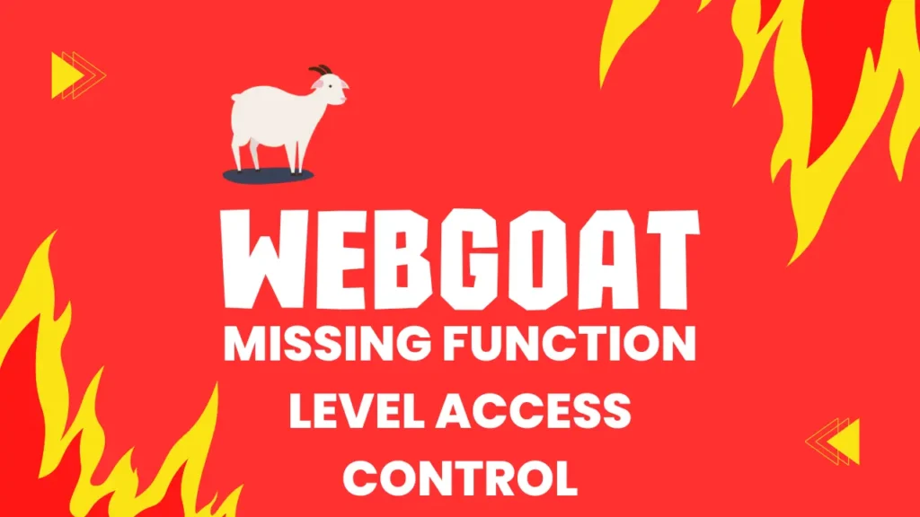 Webgoat - Missing Function Level Access Control