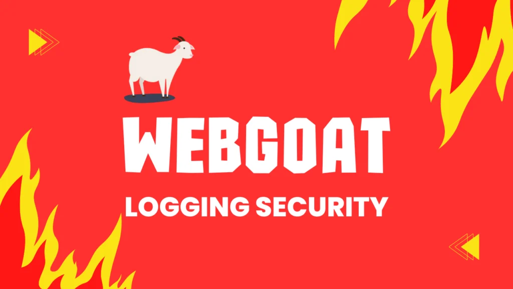 Webgoat - Logging Security