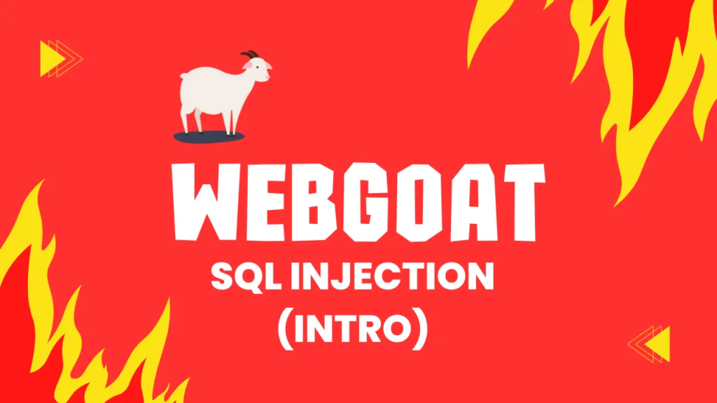 Webgoat - SQL Injection (Intro)