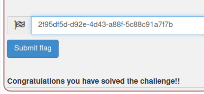 Webgoat - Without password Challenge completed