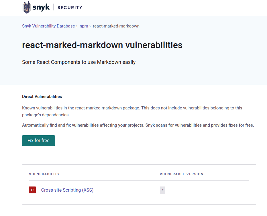 HTB - Cereal react-marked-markdown vulnerabilities