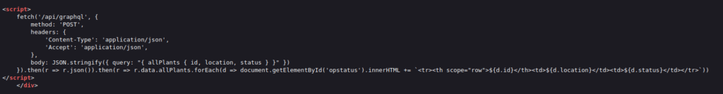HTB - Cereal graphql script