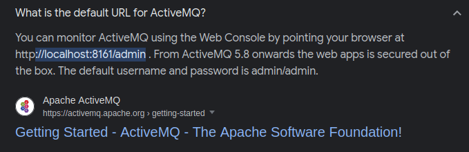 HTB - Broker Active MQ