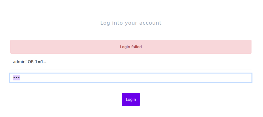 HTB - StreamIO Login failed
