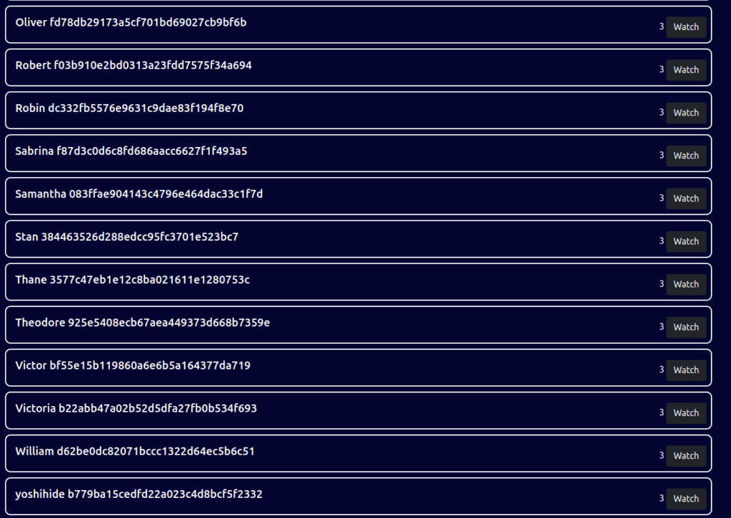 HTB - StreamIO Dumping user hashes