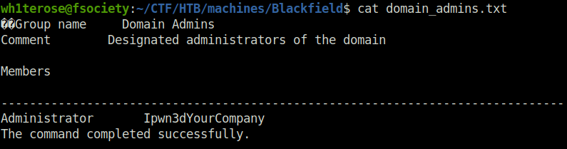 HTB - Blackfield domain_admins.txt
