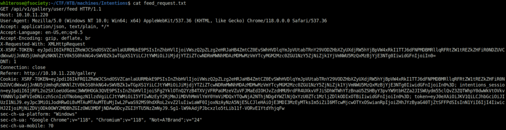 HTB - Intentions cat feed_request.txt