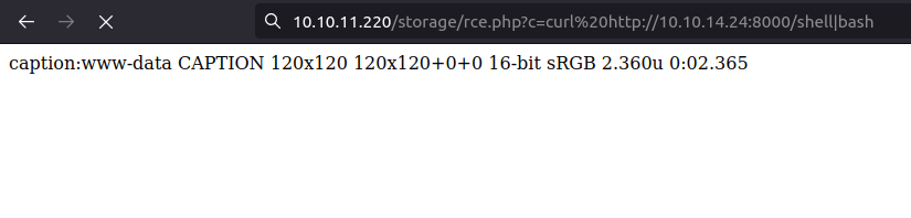 HTB - Intentions getting a reverse shell