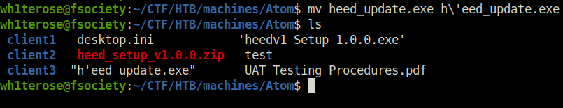 HTB - Atom heed_update.exe