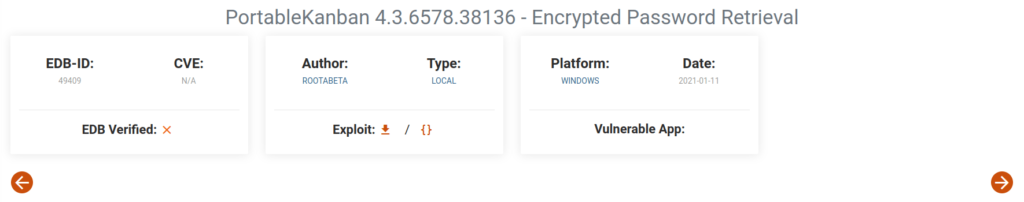 HTB - Atom PortableKanban 4.3.6578.38136