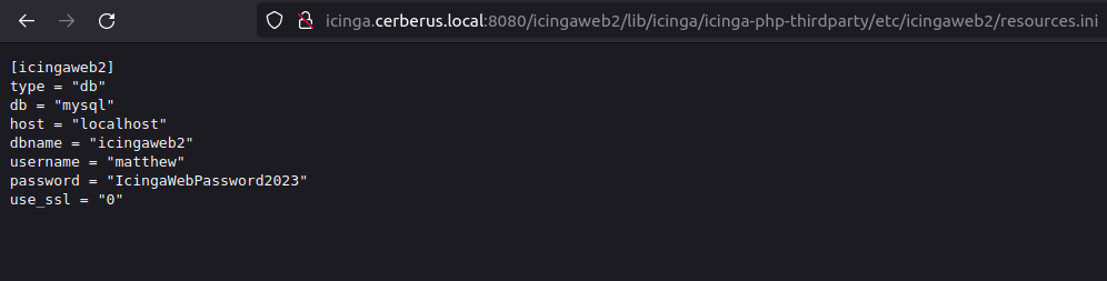 HTB - Cerberus got some creds