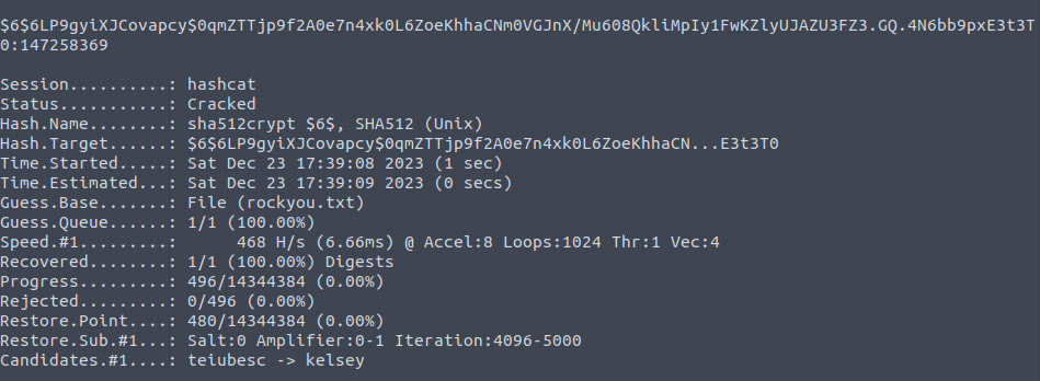 HTB - Cerberus got matthew password