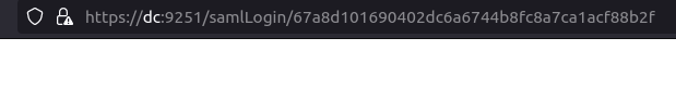 HTB - Cerberus checking the URL