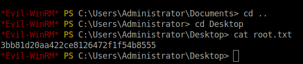 HTB - APT root flag