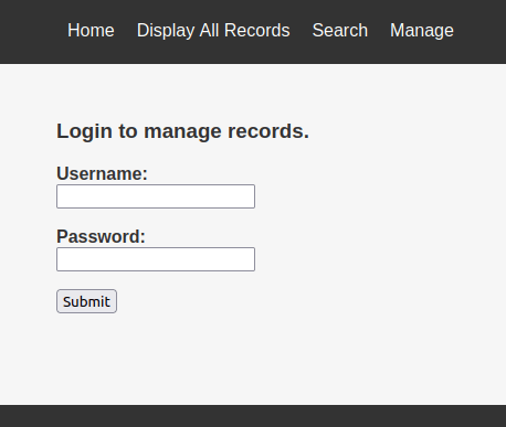 PG - DC-9 Login panel