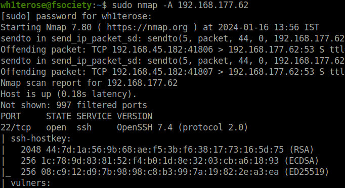 PG - Twiggy nmap scan