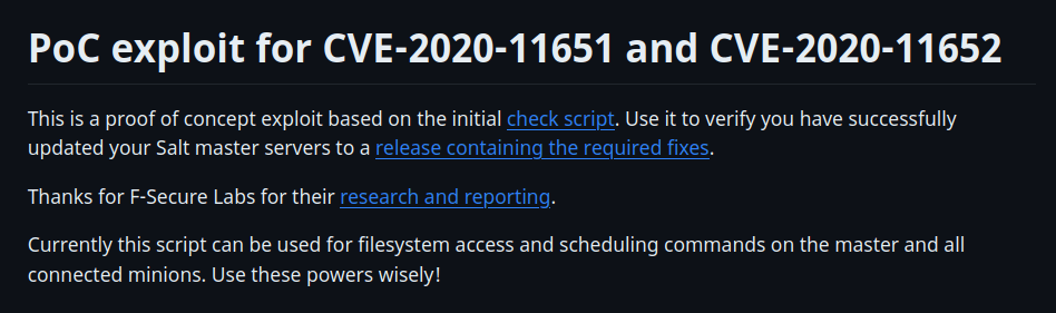 PG - Twiggy POC exploit CVE-2020-11651 and CVE-2020-11652