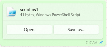 Hacking Windows via WhatsApp Messenger RCE script.ps1